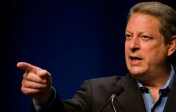 Al Gore en campaña electoral