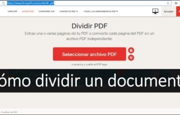 ¿Cómo dividir un documento?