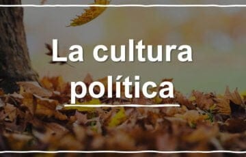 La cultura política
