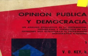 Opinión pública y democracia – Tomo I