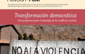 Transformación democrática una propuesta para el abordaje de los conflictos sociales